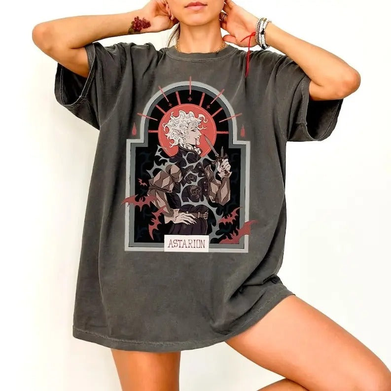 Astarion Shirt, Baldurs Gate 3 Vintage T-Shirt, Gift For Women and Man Unisex T-Shirt Hoodie, Sweatshirt | CiraTrend.com