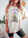 At Least My Trauma Made Me Funny Shirt, Mental Health T Shirt, Anxiety Shirt Hoodie, Sweatshirt | CiraTrend.com