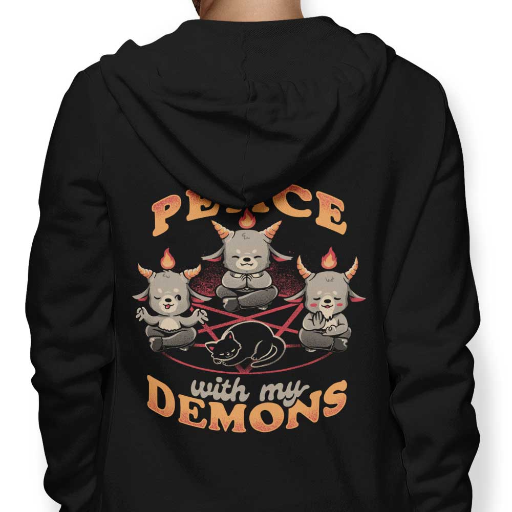 At Peace With My Demons - Hoodie T-Shirts, Sweatshirt | CiraTrend.com (Image 1)