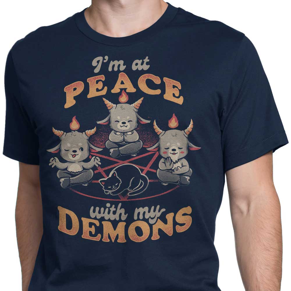 At Peace With My Demons - Men's Apparel T-Shirts, Hoodie, Sweatshirt | CiraTrend.com (Image 4)