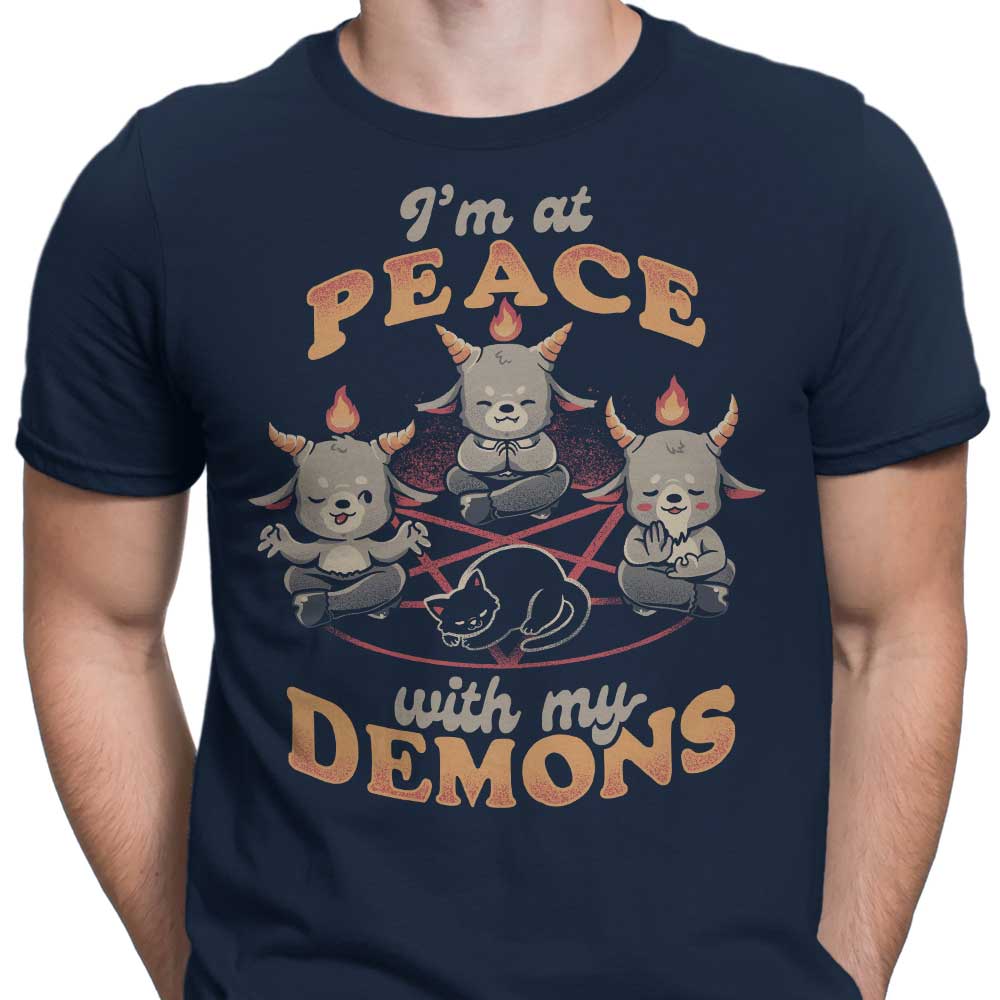 At Peace With My Demons - Men's Apparel T-Shirts, Hoodie, Sweatshirt | CiraTrend.com (Image 5)