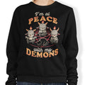 At Peace With My Demons - Sweatshirt T-Shirts, Hoodie | CiraTrend.com (Image 1)