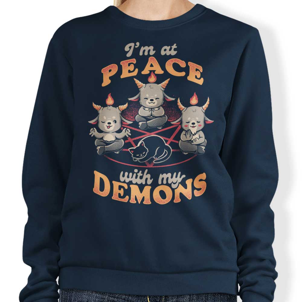 At Peace With My Demons - Sweatshirt T-Shirts, Hoodie | CiraTrend.com (Image 3)