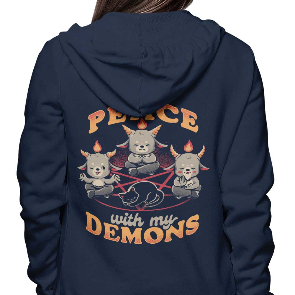 At Peace With My Demons - Hoodie T-Shirts, Sweatshirt | CiraTrend.com (Image 3)