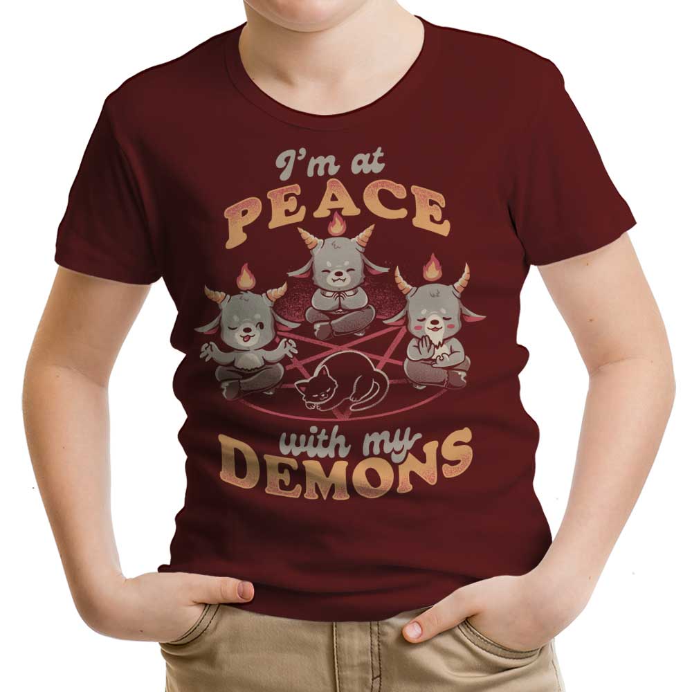 At Peace With My Demons - Youth Apparel T-Shirts, Hoodie, Sweatshirt | CiraTrend.com (Image 4)