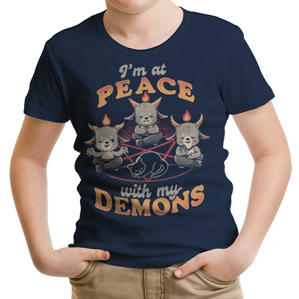At Peace With My Demons - Youth Apparel T-Shirts, Hoodie, Sweatshirt | CiraTrend.com (Image 3)