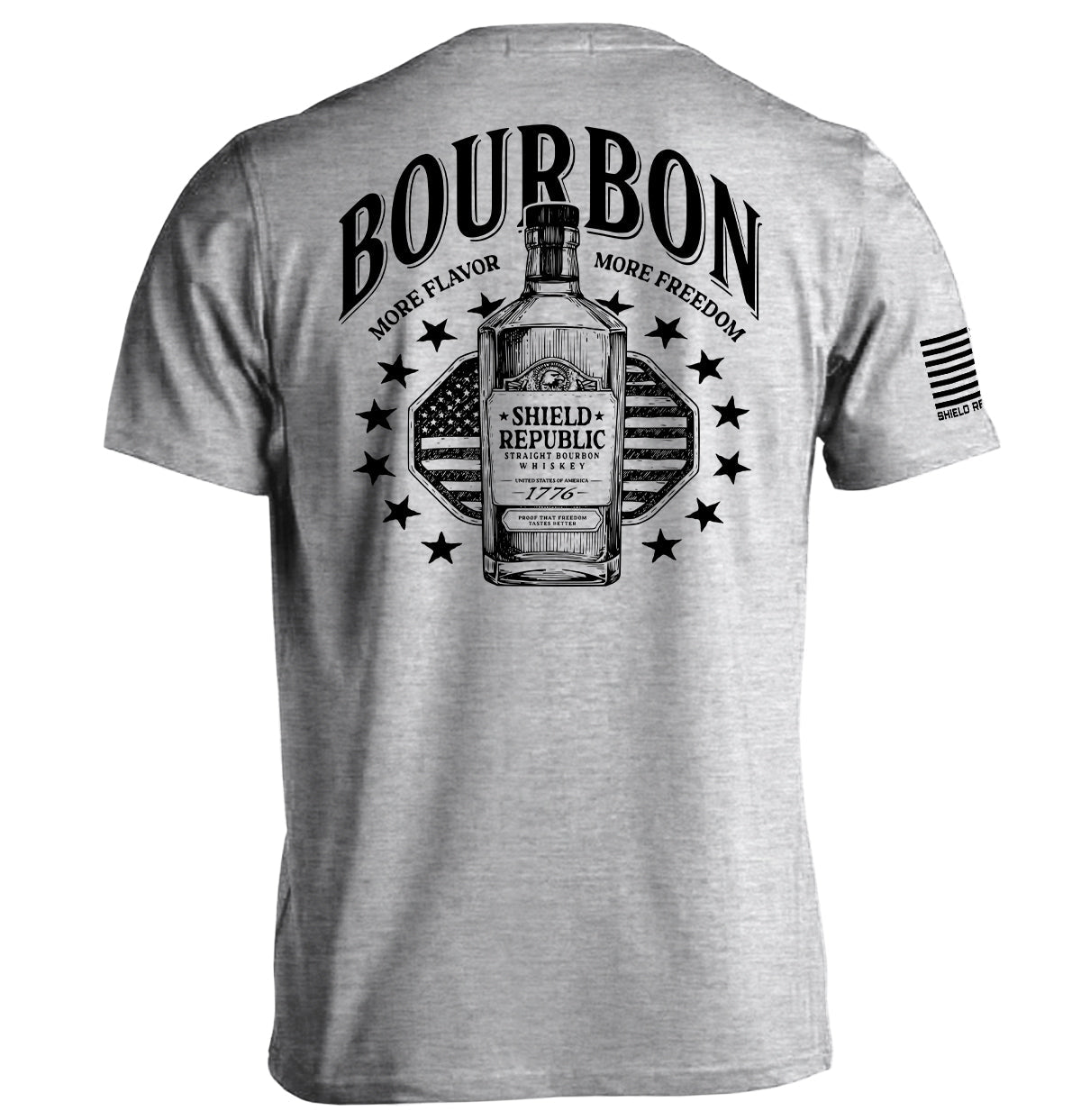 Bourbon More Flavor More Freedom T-Shirts, Hoodie, Sweatshirt | CiraTrend.com (Image 1)