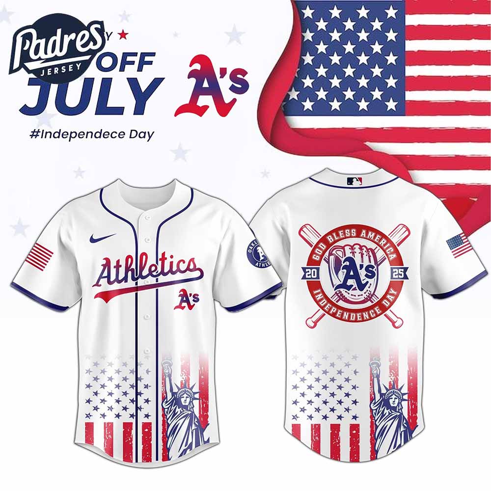Athletics Special Independence Day 2025 Baseball Jersey - Padres Jersey Oasis: Elevate Your Baseball Style Game
