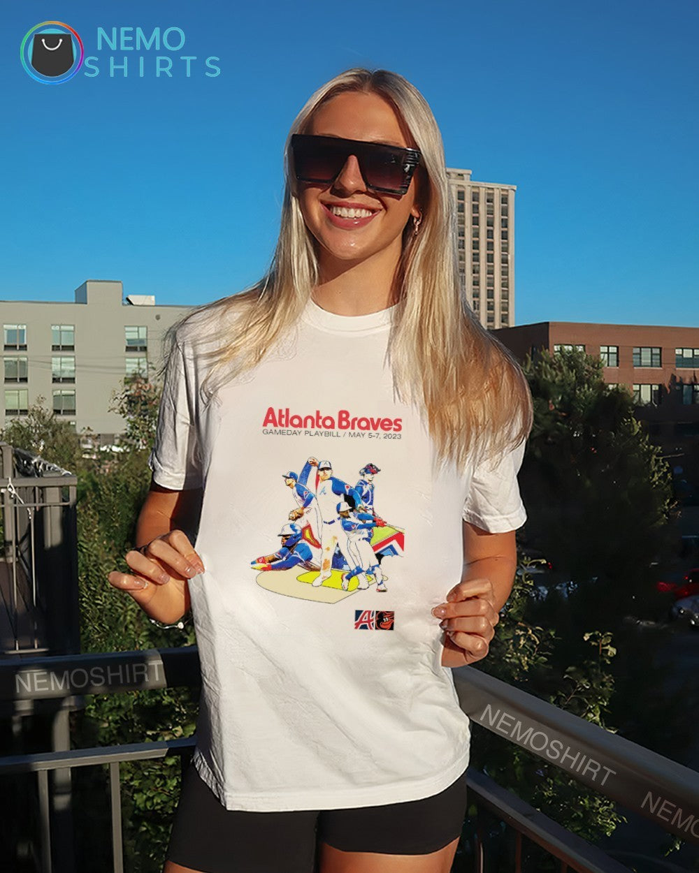 Atlanta Braves gameday playbill 2023 shirt