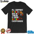 Atlanta Falcons Mascot Autism Awareness Graphic T Shirt