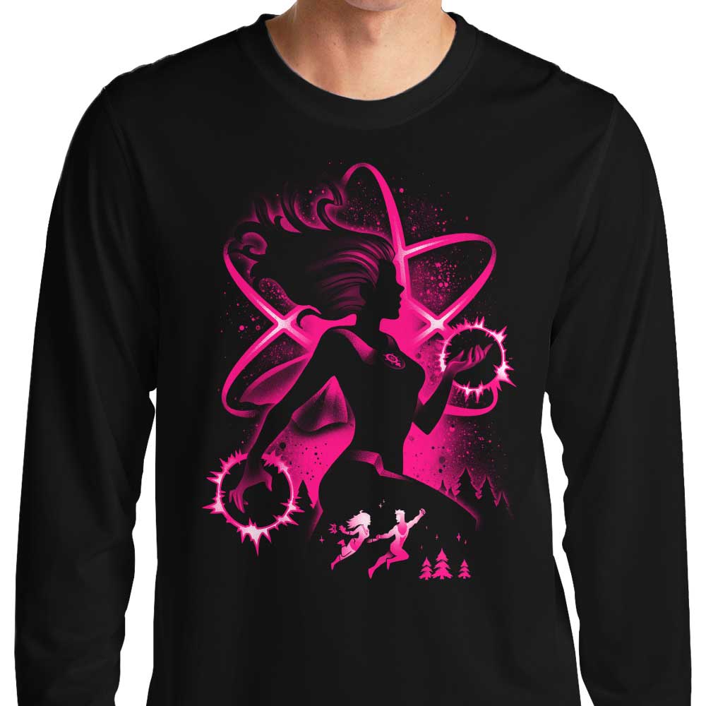 Atom Girl - Long Sleeve T-Shirt Hoodie, Sweatshirt | CiraTrend.com (Image 1)
