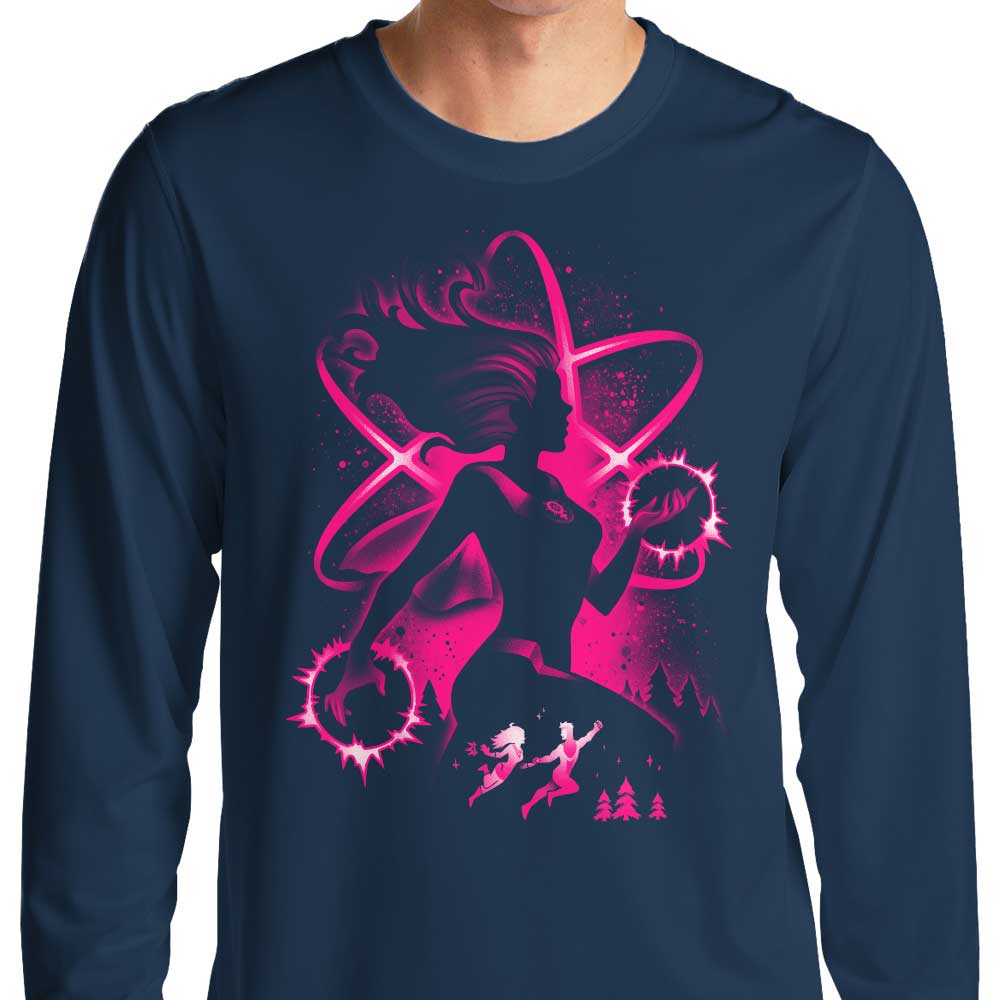 Atom Girl - Long Sleeve T-Shirt Hoodie, Sweatshirt | CiraTrend.com (Image 3)