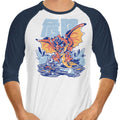 Attack of Rage - 3/4 Sleeve Raglan T-Shirt Hoodie, Sweatshirt | CiraTrend.com (Image 1)
