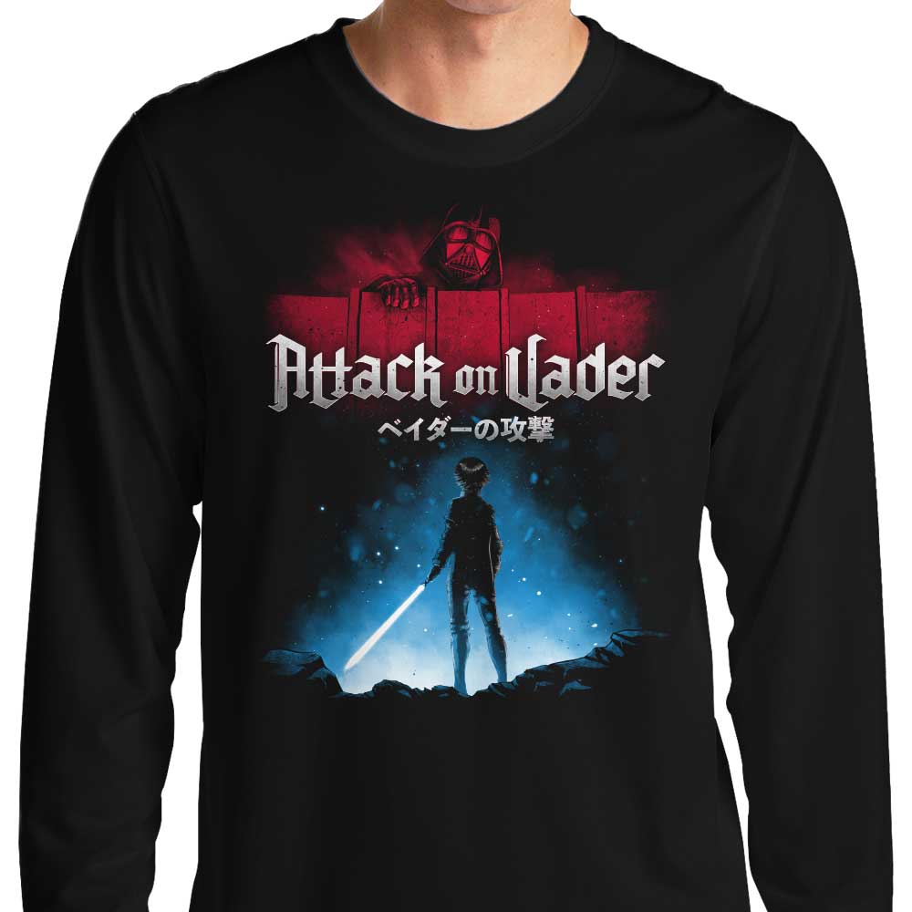 Attack on Vader - Long Sleeve T-Shirt Hoodie, Sweatshirt | CiraTrend.com (Image 1)