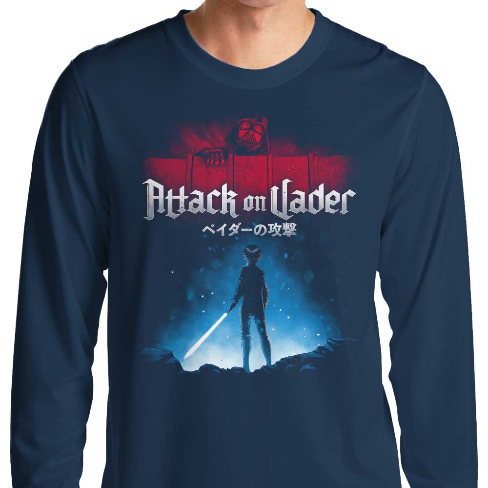Attack on Vader - Long Sleeve T-Shirt Hoodie, Sweatshirt | CiraTrend.com (Image 3)