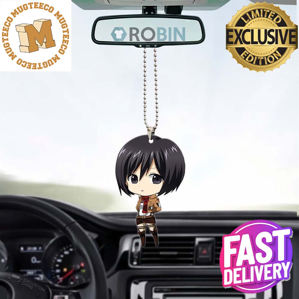 Attack on Titan Mikasa Ackerman Christmas Car Decorations Ornament