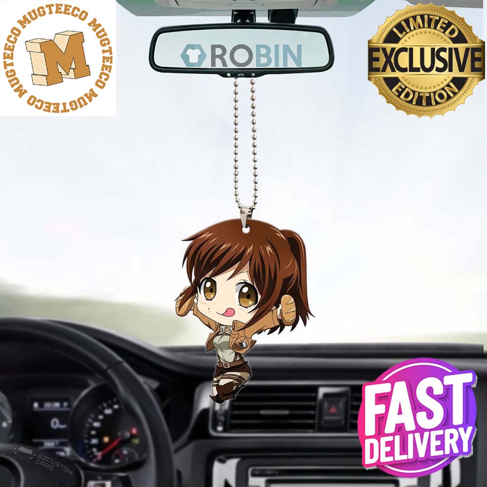 Attack on Titan Sasha Braus Christmas Car Decorations Ornament