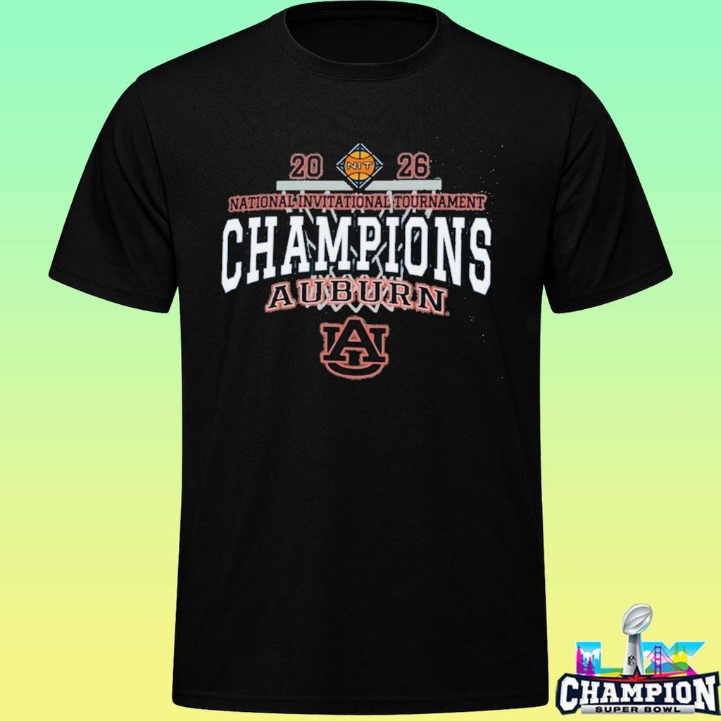 Auburn Tigers 2026 National Invitational Tournament Champions Shirt