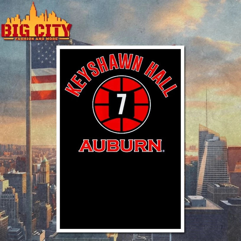 Auburn Tigers Keyshawn Hall Number 7 shirt