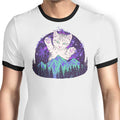 Aurora Meowalis - Ringer T-Shirt Hoodie, Sweatshirt | CiraTrend.com (Image 1)