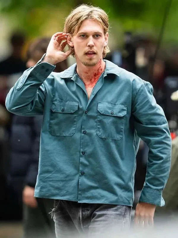 Austin Butler Caught Stealing Blue Shirt Hoodie, Sweatshirt | CiraTrend.com (Image 1)