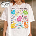 Autism Awareness Shirt,God Say You Are Autism Shirt,God Says You Are Easter Shirt,Easter Bunny Shirt,Autism...
