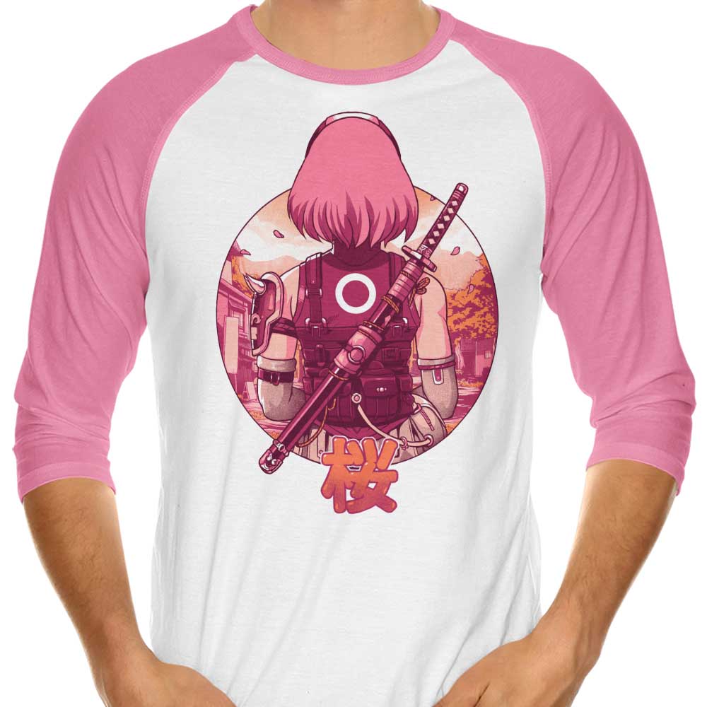 Autumn Cherry - 3/4 Sleeve Raglan T-Shirt Hoodie, Sweatshirt | CiraTrend.com (Image 3)