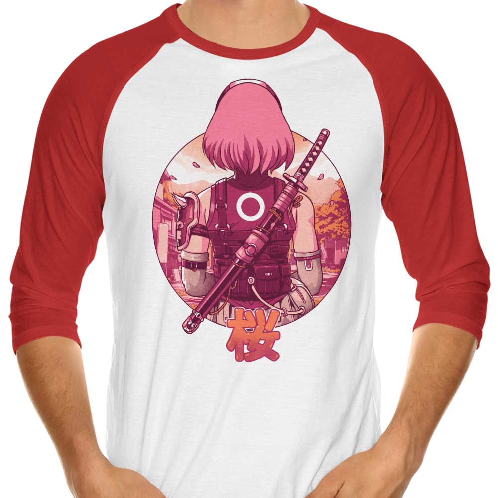 Autumn Cherry - 3/4 Sleeve Raglan T-Shirt Hoodie, Sweatshirt | CiraTrend.com (Image 4)