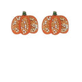 Autumn Glitter Pumpkin Earrings T-Shirts, Hoodie, Sweatshirt | CiraTrend.com