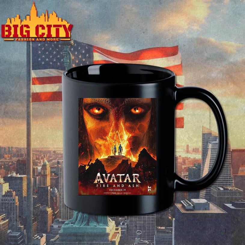 Avatar 3 Fire And Ash Official Poster On December 19th 2025 Shirt