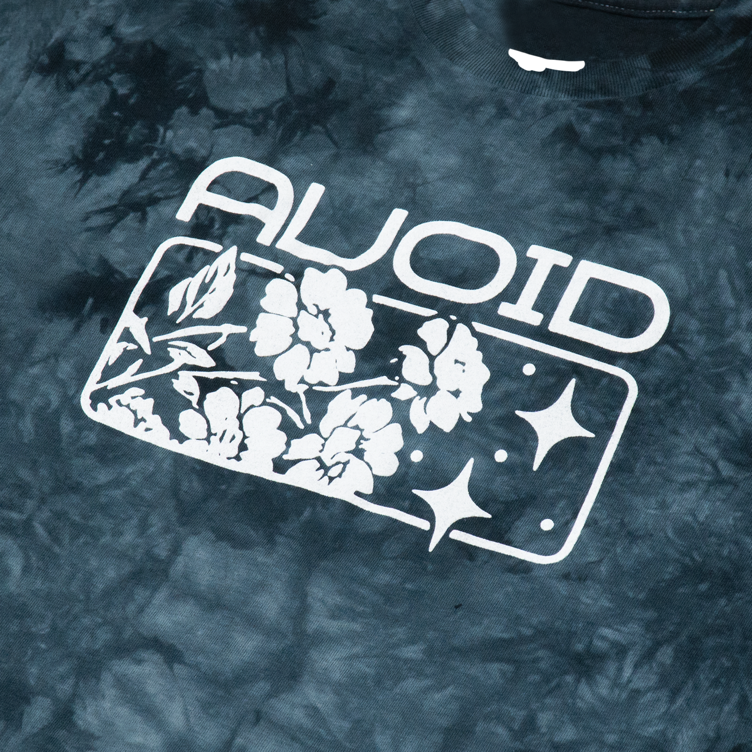 AVOID - Skeleton Flowers Dye Tee