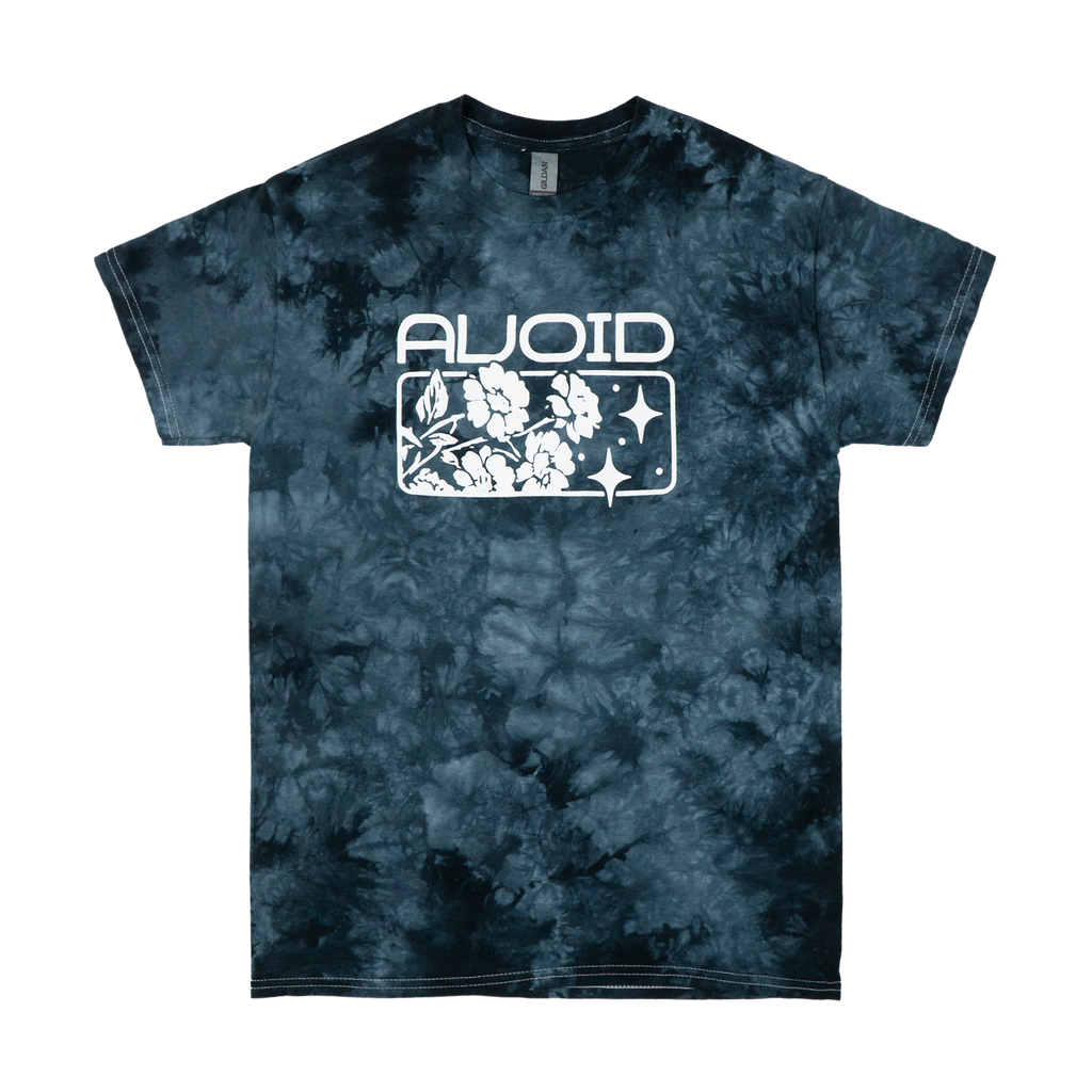 AVOID - Skeleton Flowers Dye Tee