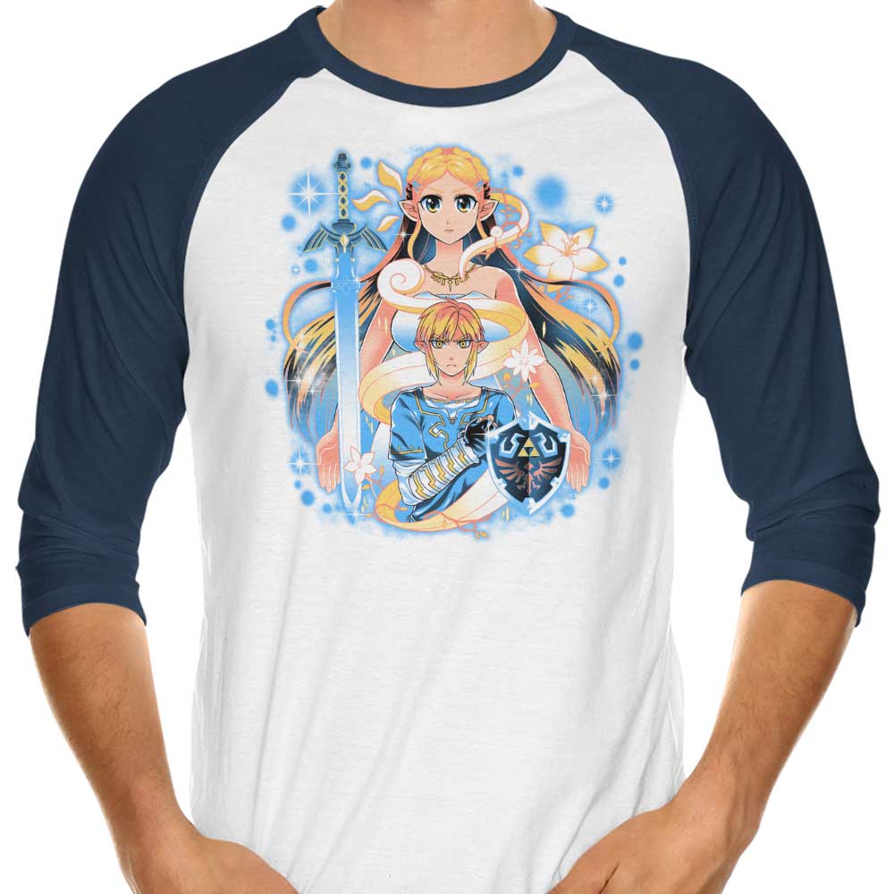 Awakened Hero - 3/4 Sleeve Raglan T-Shirt Hoodie, Sweatshirt | CiraTrend.com (Image 4)