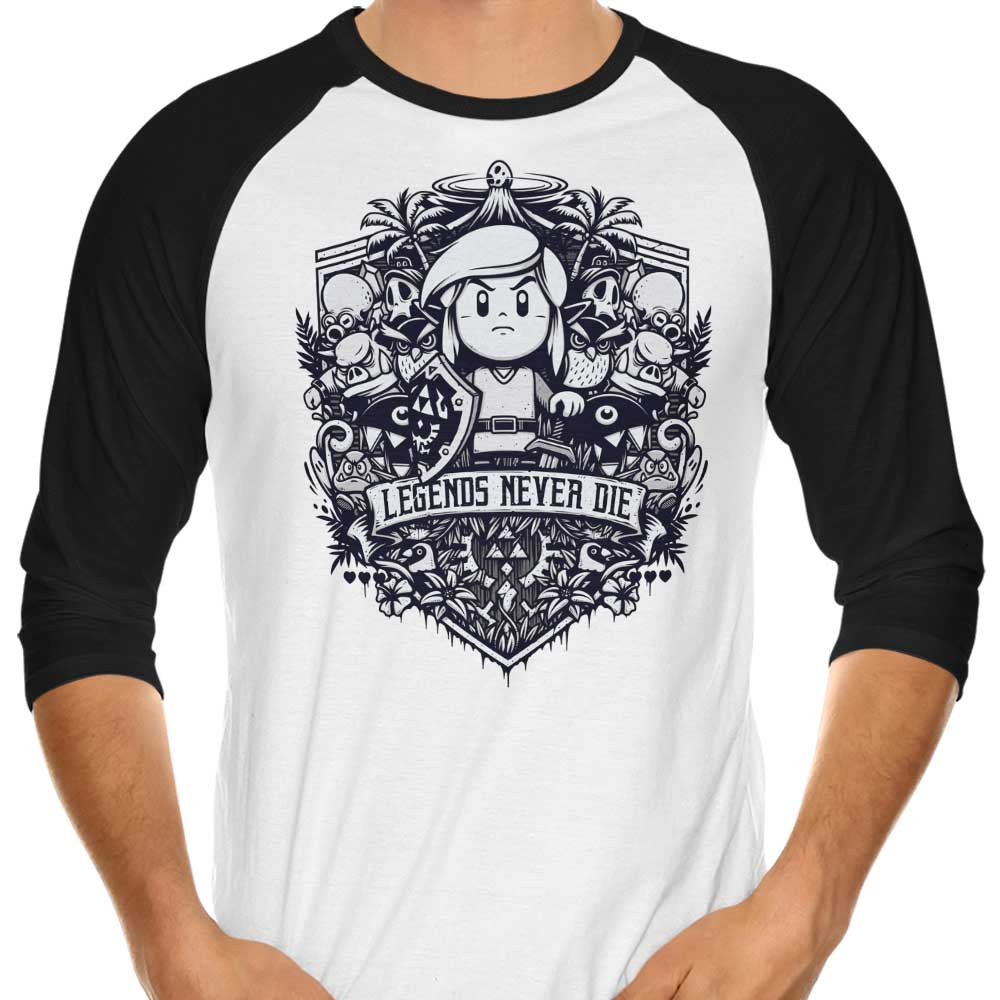 Awakening Legends - 3/4 Sleeve Raglan T-Shirt Hoodie, Sweatshirt | CiraTrend.com (Image 1)