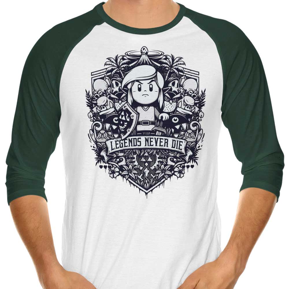 Awakening Legends - 3/4 Sleeve Raglan T-Shirt Hoodie, Sweatshirt | CiraTrend.com (Image 4)