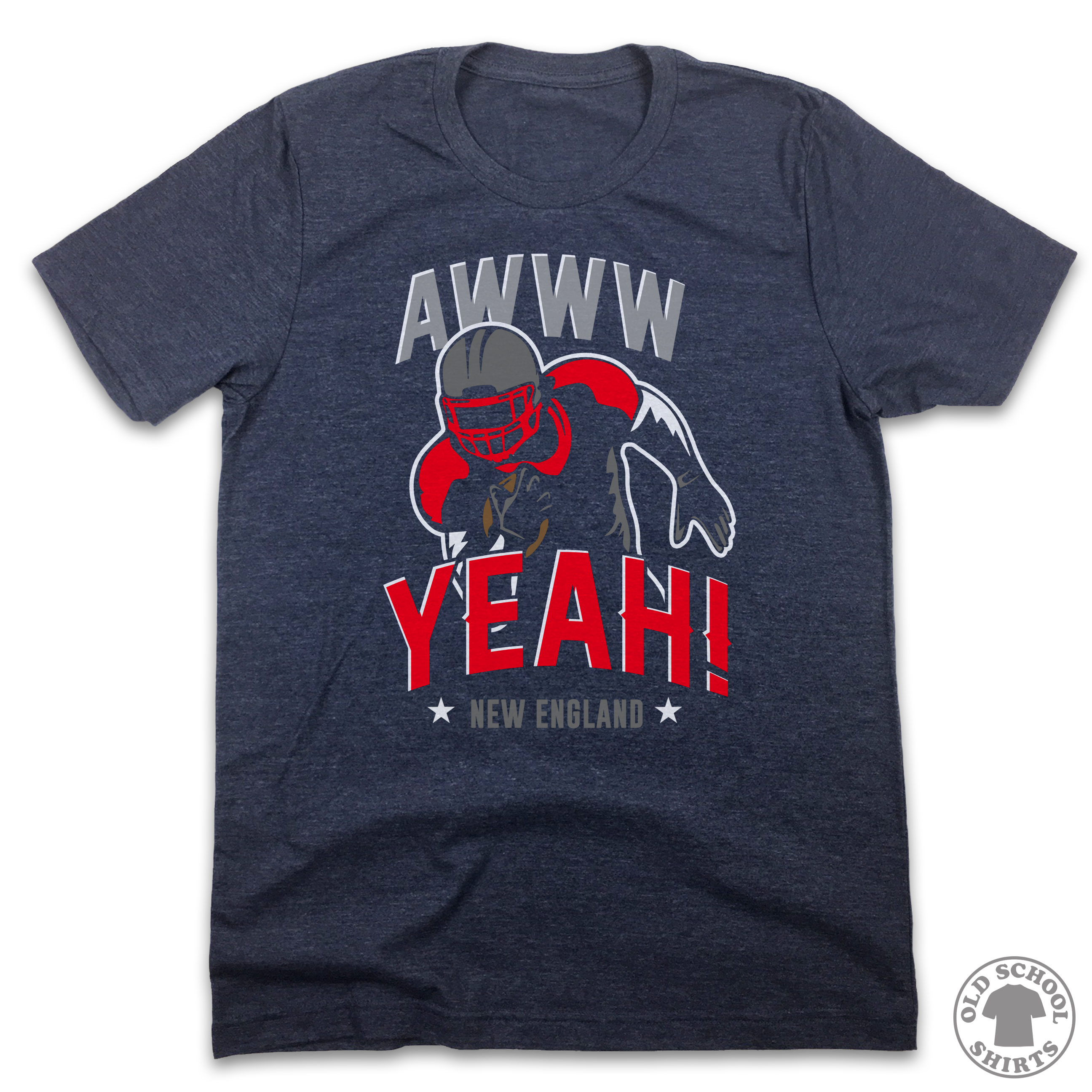 Awww Yeah! - New England Football Tee Hoodie, Sweatshirt | CiraTrend.com