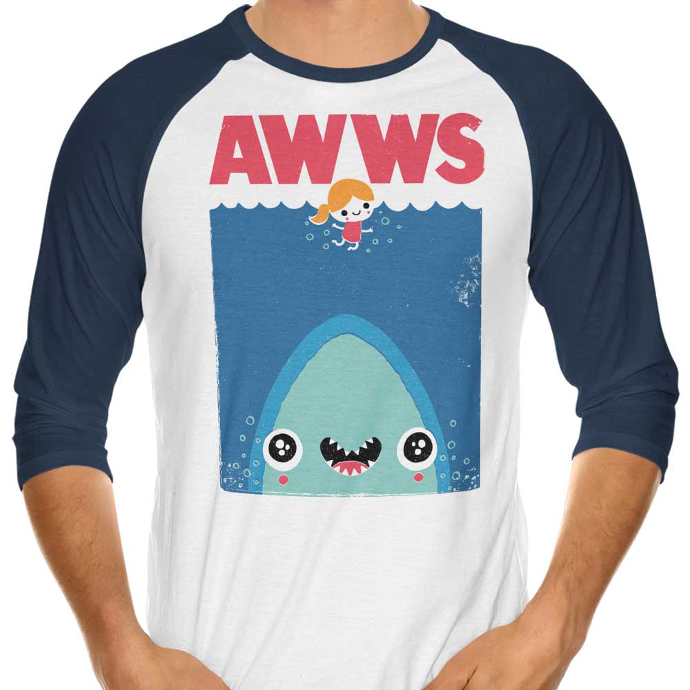 Awws - 3/4 Sleeve Raglan T-Shirt Hoodie, Sweatshirt | CiraTrend.com (Image 1)