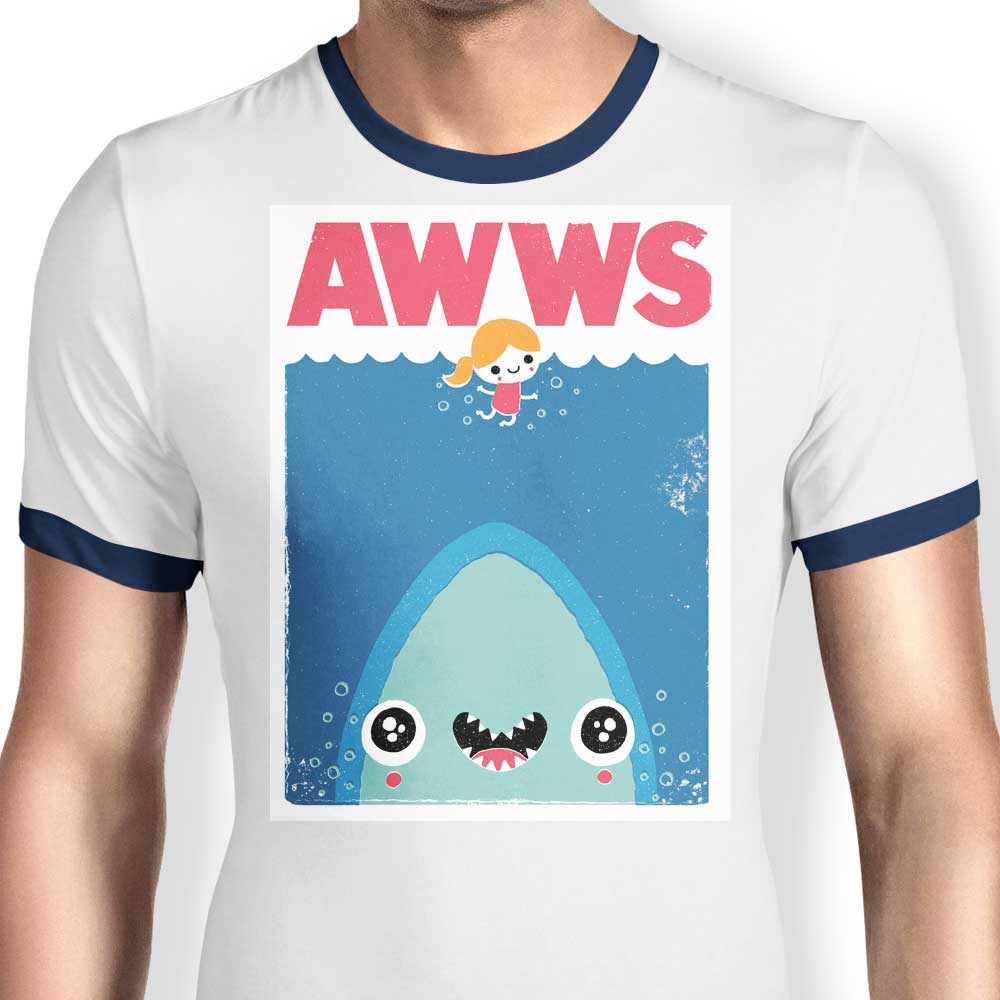 Awws - Ringer T-Shirt Hoodie, Sweatshirt | CiraTrend.com (Image 1)