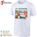Ax and the Hatchetmen Illustration Abstract Landscape Psychedelic shirt
