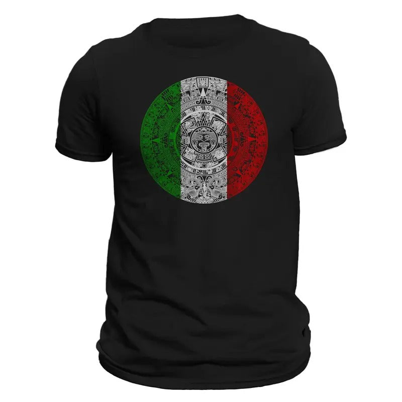 Aztec Mexica Calendar Mesoamerican Culture Tenochtitlan Mexican T-Shirt Hoodie, Sweatshirt | CiraTrend.com