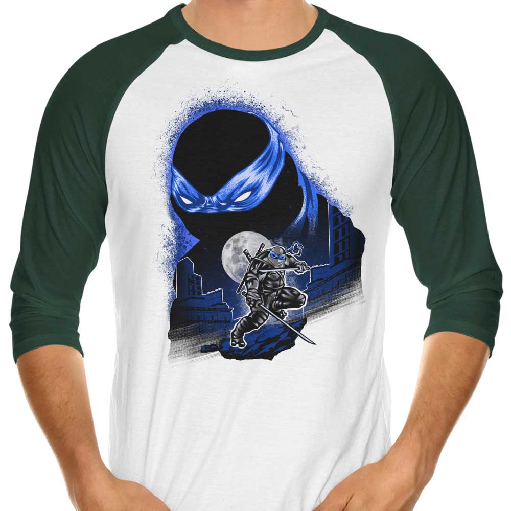 Azure Blades - 3/4 Sleeve Raglan T-Shirt Hoodie, Sweatshirt | CiraTrend.com (Image 4)