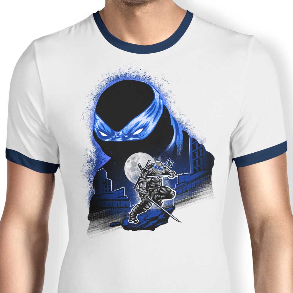 Azure Blades - Ringer T-Shirt Hoodie, Sweatshirt | CiraTrend.com (Image 3)