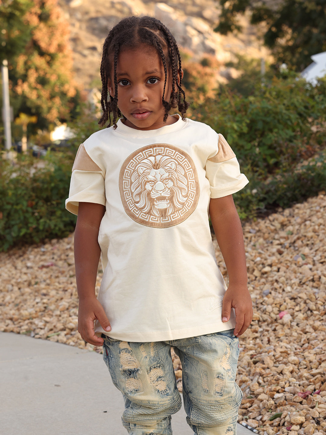B103 Makobi Leone KidsTee - Natural T-Shirts, Hoodie, Sweatshirt | CiraTrend.com (Image 1)