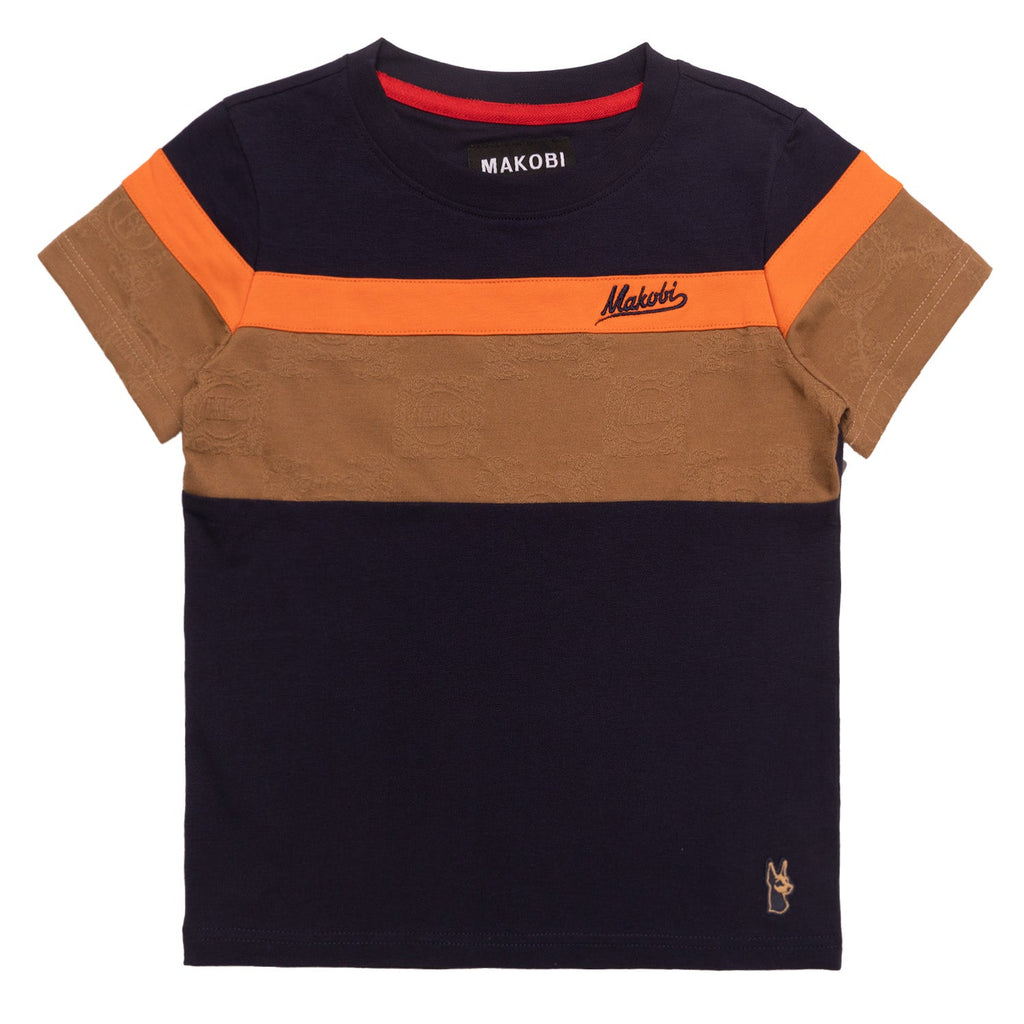 B141 Makobi Monogram KidsTee- Navy T-Shirts, Hoodie, Sweatshirt | CiraTrend.com (Image 1)