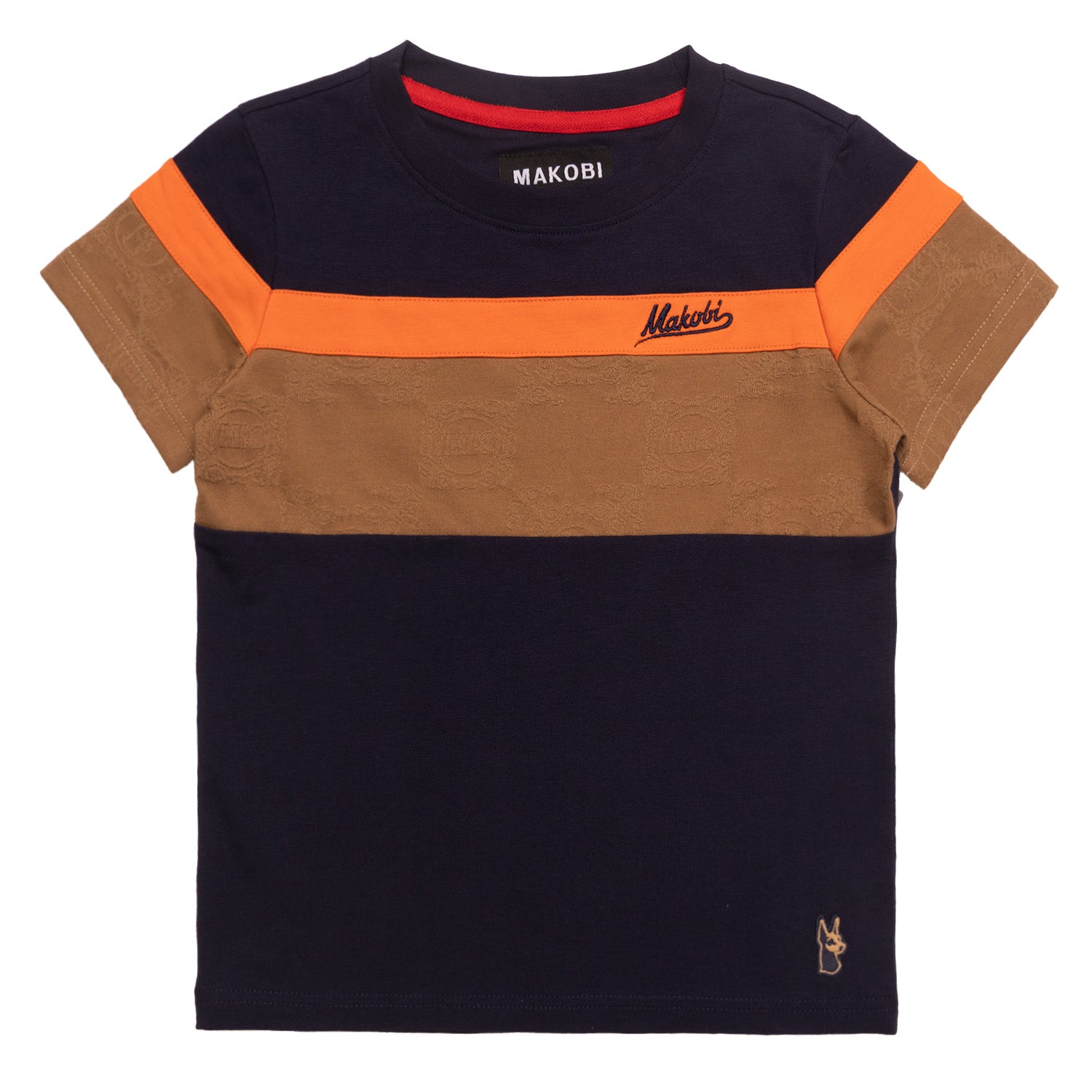 B141 Makobi Monogram KidsTee- Navy T-Shirts, Hoodie, Sweatshirt | CiraTrend.com (Image 1)