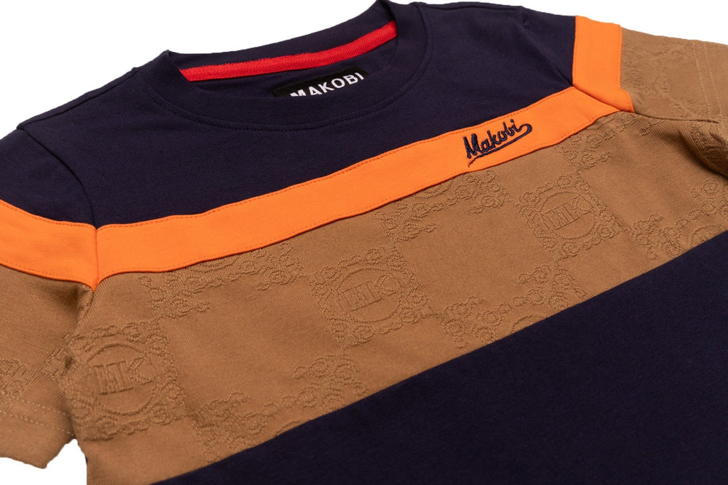 B141 Makobi Monogram KidsTee- Navy T-Shirts, Hoodie, Sweatshirt | CiraTrend.com (Image 4)