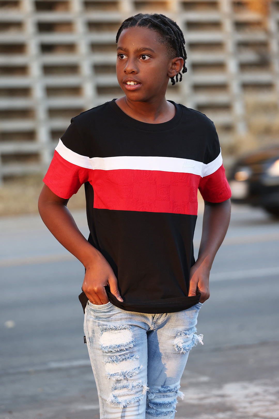 B141 Makobi Monogram KidsTee - Black T-Shirts, Hoodie, Sweatshirt | CiraTrend.com (Image 3)