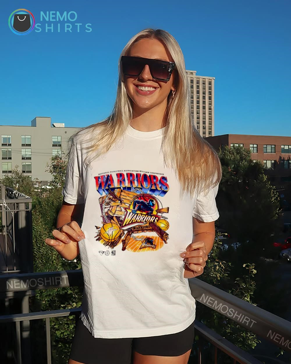 Golden State Warriors National Basketball Association Western Conference logo shirt