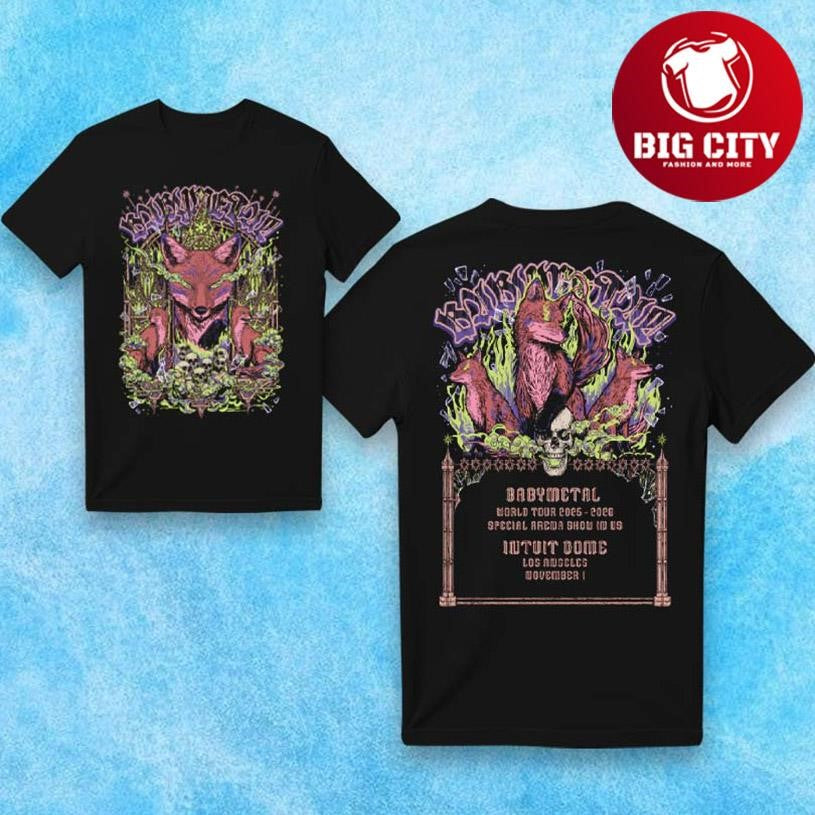 BABYMETAL Fox Chapel Two Sided Shirt