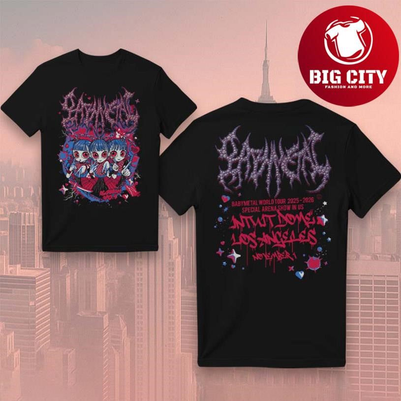 BABYMETAL KxAxWxAxIxI 2025 Two Sided Shirt
